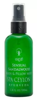 SPA CEYLON Спрей для тела и ароматизации подушек Чувственный сандал 100 мл