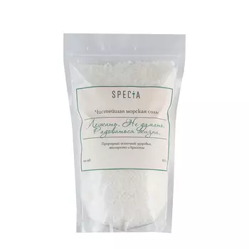 SPECIA Соль морская / Specia дой пак 800 гр