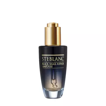 STEBLANC Сыворотка с муцином черной улитки для лица / Black Snail Repair Ampoule 50 мл
