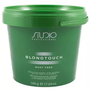 KAPOUS Порошок обесцвечивающий с экстрактом женьшеня и рисовым протеинам 500 г