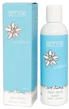 STYX NATURCOSMETIC Био-шампунь для волос Ромашка / ALPIN DERM with Edelweiss 200 мл