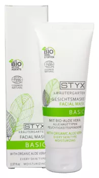 STYX NATURCOSMETIC Крем-маска для лица Био-алоэ вера / BIO KRAUTERGARTEN 70 мл