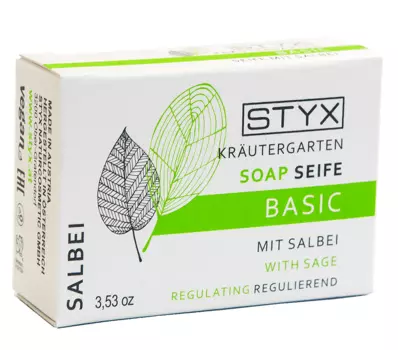 STYX NATURCOSMETIC Мыло туалетное Шалфей / BIO KRAUTERGARTEN 100 г