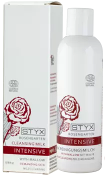 STYX NATURCOSMETIC Сливки очищающие с экстрактом мальвы для лица / Rose Garden INTENSIVE 200 мл