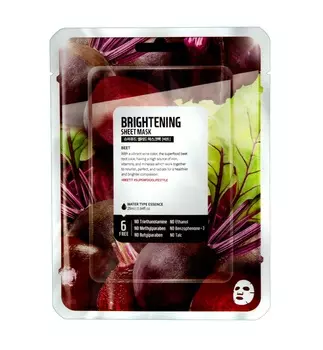 SUPERFOOD SALAD FOR SKIN Маска тканевая Свекла, ровный тон 25 г
