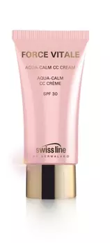 SWISS LINE Крем-СС успокаивающий увлажняющий для чувствительной кожи SPF 30 / Aqua-Calm CC cream 35 мл