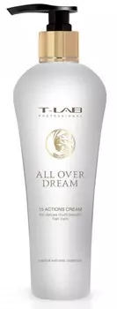 T-LAB PROFESSIONAL Крем многофункциональный 15 в 1 для придания гладкости и блеска, запаивает секущиеся кончики / Finishing 130 мл