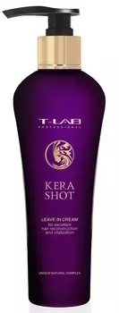 T-LAB PROFESSIONAL Крем восстанавливающий с кератином для волос / Kera Shot 130 мл