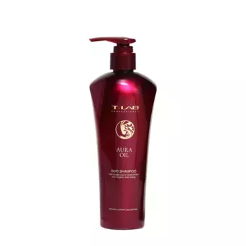 T-LAB PROFESSIONAL Шампунь для сияния и гладкости волос / AURA OIL Duo Shampoo 300 мл