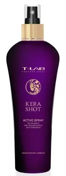 T-LAB PROFESSIONAL Спрей активный для реконструкции и витализации волос / Kera Shot 250 мл