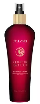 T-LAB PROFESSIONAL Спрей двухфазный для долгого непревзойденного цвета волос / Colour Protect 250 мл