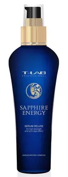 T-LAB PROFESSIONAL Сыворотка несмываемая для блеска, силы и защиты волос / Sapphire Energy 130 мл