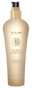 T-LAB PROFESSIONAL Сыворотка несмываемая для ревитализации и блеска осветленных волос / Blond Ambition 130 мл