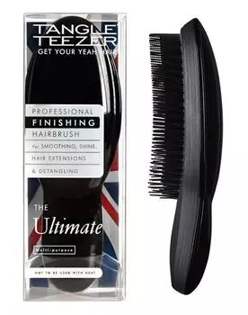 TANGLE TEEZER Расческа для волос, черная / The Ultimate Finisher Black