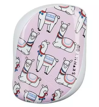 TANGLE TEEZER Расческа для волос / Compact Styler Lovely Llama