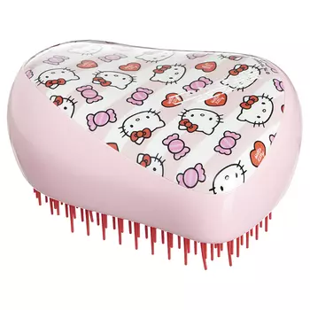 TANGLE TEEZER Расческа для волос / Compact Styler Hello Kitty Candy Stripes