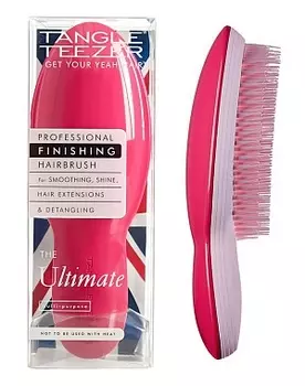 TANGLE TEEZER Расческа для волос, розовая / The Ultimate Finisher Pink