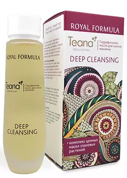 TEANA Масло гидрофильное для снятия макияжа / DEEP CLEANSING ROYAL FORMULA 100 мл