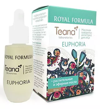 TEANA Сыворотка-антистресс масляная для лица / EUPHORIA ROYAL FORMULA 30 мл
