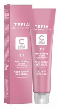 TEFIA 9.00 краска для волос, очень светлый блондин интенсивный / Color Creats 60 мл