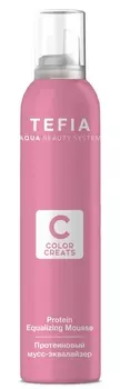 TEFIA Мусс-эквалайзер протеиновый для волос / Color Creats 200 мл