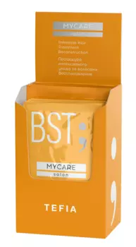 TEFIA Процедура интенсивного ухода за волосами Восстановление (концентрат 5 x 10 мл + бустер 5 x 20 мл) Mycare SALON