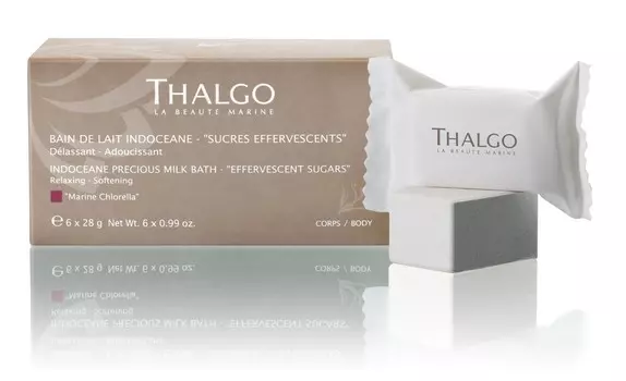THALGO Ванна молочная, шипучий сахарный порошок Индосеан / Indoceane Precious Milk Bath 6*28 г
