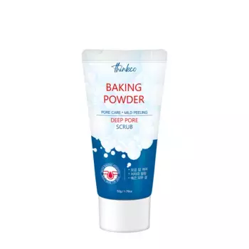 THINKCO Пенка для глубокого очищения пор с содой / Thinkco Baking Powder Deep Pore Scrub 50 мл