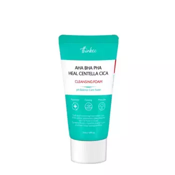 THINKCO Пенка очищающая для проблемной кожи с AHA, BHA, PHA кислотами и центеллой азиатской / Thinkco 50 мл