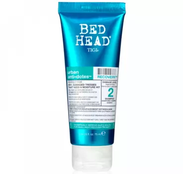 TIGI Шампунь для поврежденных волос уровень 2 / TRAVEL SIZEBH Urban Anti+dotes Recovery 75 мл