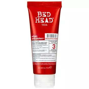 TIGI Шампунь для сильно поврежденных волос уровень 3 / TRAVEL SIZE BH Urban Anti+dotes Resurrection 75 мл