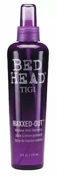 TIGI Спрей для сильной фиксации и блеска волос / BED HEAD Maxxed Out 236 мл