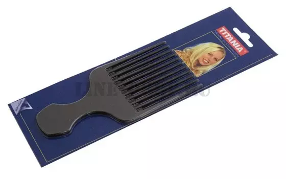 TITANIA Расческа гребень черный