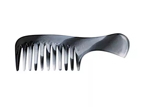 TITANIA Расческа гребень с руч. сер/бел