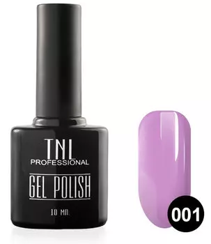 TNL PROFESSIONAL 001 гель-лак матовый для ногтей, сиреневый 10 мл