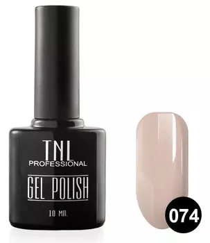 TNL PROFESSIONAL 074 гель-лак для ногтей, капучино 10 мл