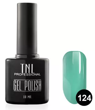 TNL PROFESSIONAL 124 гель-лак для ногтей, снежная мята 10 мл
