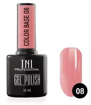 TNL PROFESSIONAL База камуфлирующая для гель-лака 08 / Color base 10 мл