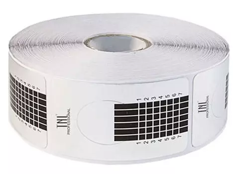 TNL PROFESSIONAL Формы одноразовые узкие, серебро 500 шт