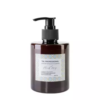 TNL Professional Мыло жидкое парфюмированное для рук, горький миндаль и шафран / TNL Hand Soap 300 мл