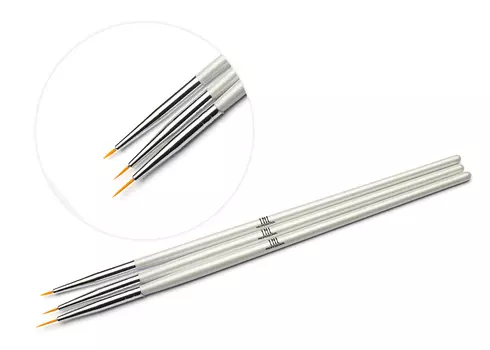 TNL PROFESSIONAL Набор кистей 3 шт