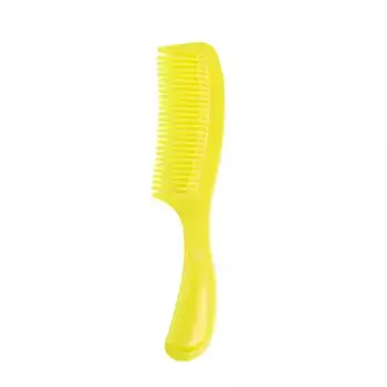 TNL Professional Расческа для волос TNL широкая с ручкой, желтая
