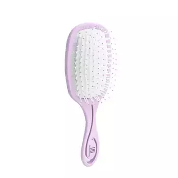 TNL Professional Щетка массажная для волос TNL прямоугольная, розовая 78 х 230 мм