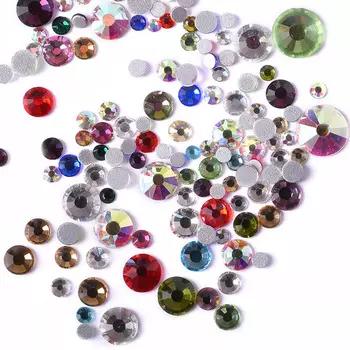 TNL PROFESSIONAL Стразы кристалл / Color mix 1440 шт