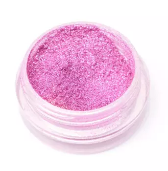 TNL PROFESSIONAL Втирка металлическая для ногтей, фуксия 1 г