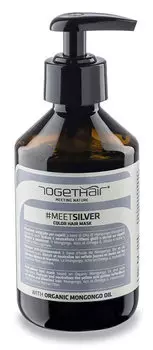 TOGETHAIR Маска оттеночная для волос, сильвер / MEETSILVER Color Hair Mask 250 мл
