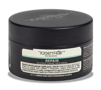 TOGETHAIR Маска восстанавливающая для ломких и поврежденных волос / Repair Mask restructuring hair 250 мл