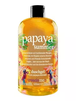 TREACLEMOON Гель для душа Летняя папайя / Papaya summer Bath &amp; shower gel 500 мл