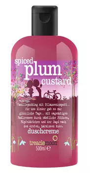 TREACLEMOON Гель для душа Пряная слива / Spiced plum custard Bath &amp; shower gel 500 мл