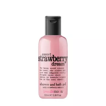 TREACLEMOON Гель для душа Спелая клубника / Sweet Strawberry dream bath &amp; shower gel 100 мл